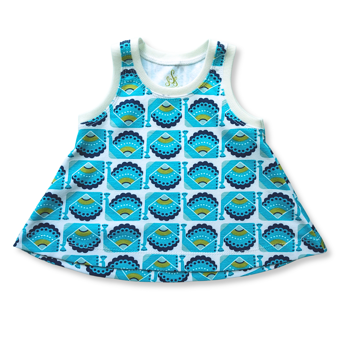 Retro Peacocks Swing Tank