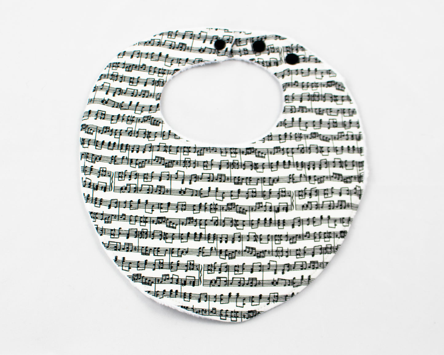 Music Notes Bib