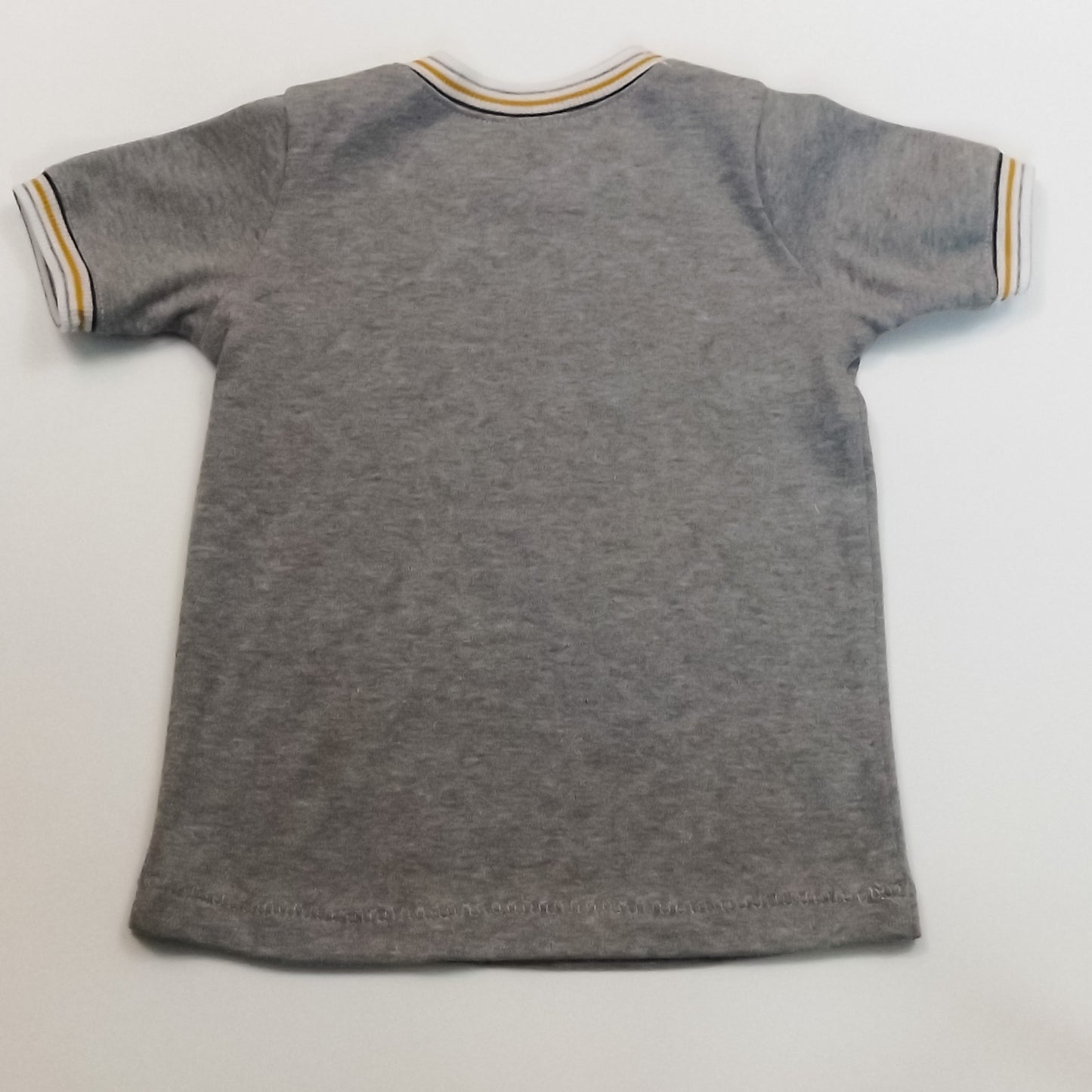Grey Retro Stripe Tee