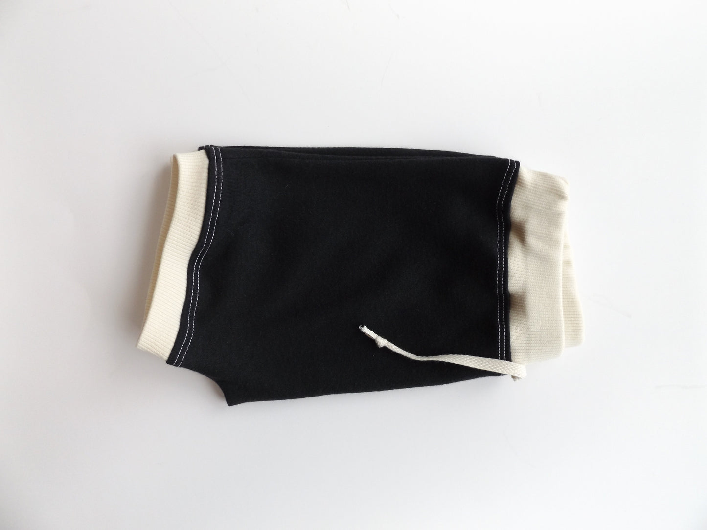 Black Color Block Shorts