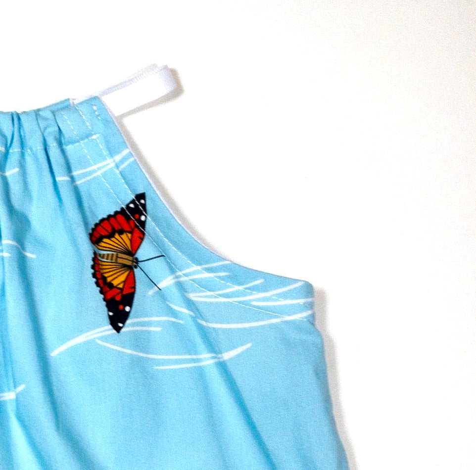 Flying Butterflies Summer Breeze Top