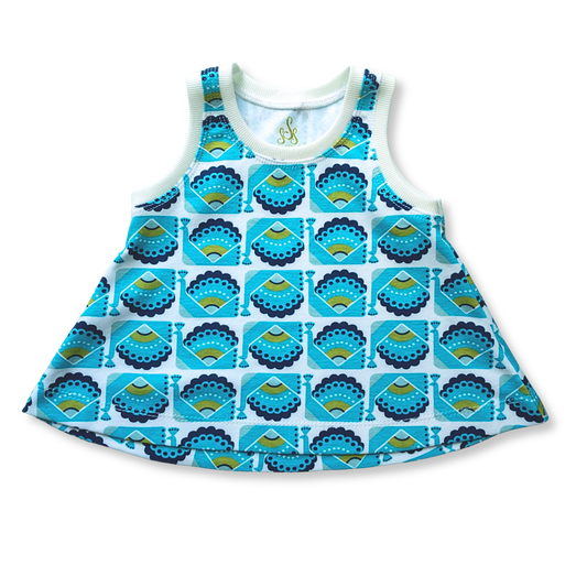 Retro Peacocks Swing Tank