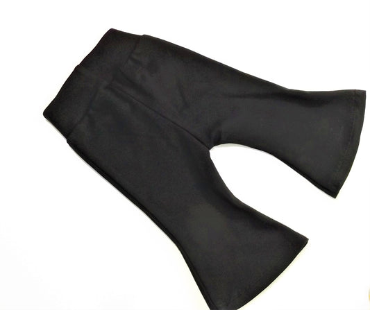 Mini Me Black Bell Bottoms
