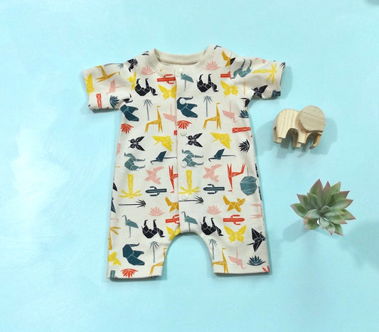 Geo Safari Romper
